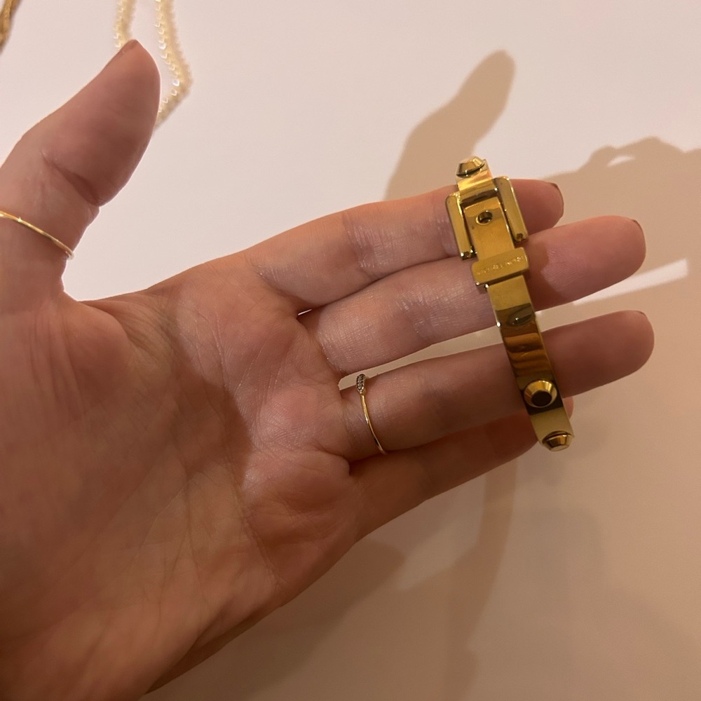 Michael Kors Gold Studded Bracelet